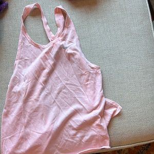 Nike cross cross back top